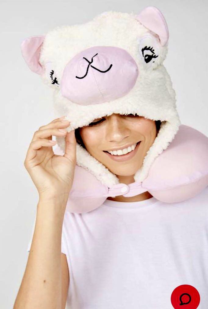 Llama top neck pillow