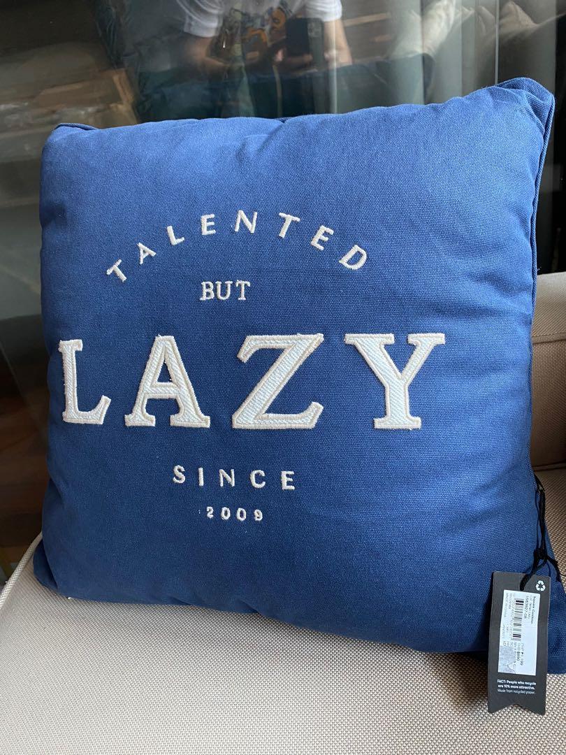 Typo Throw Pillow (Category: Everything Else Others) located in Mandaluyong City. Submitted by watchcraftph (Listing ID 1140480074, Image 3). Description: Typo Throw Pillow Unused and Like New .
