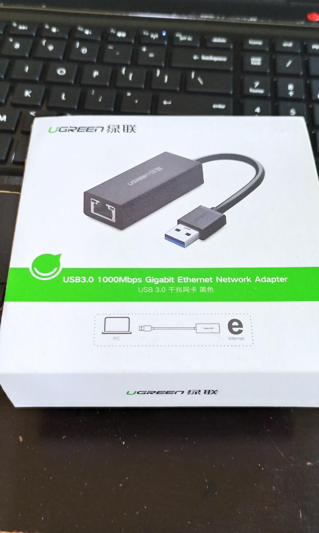 Ugreen USB 3.0 Ethernet Adapter, Computers & Tech, Parts & Accessories ...