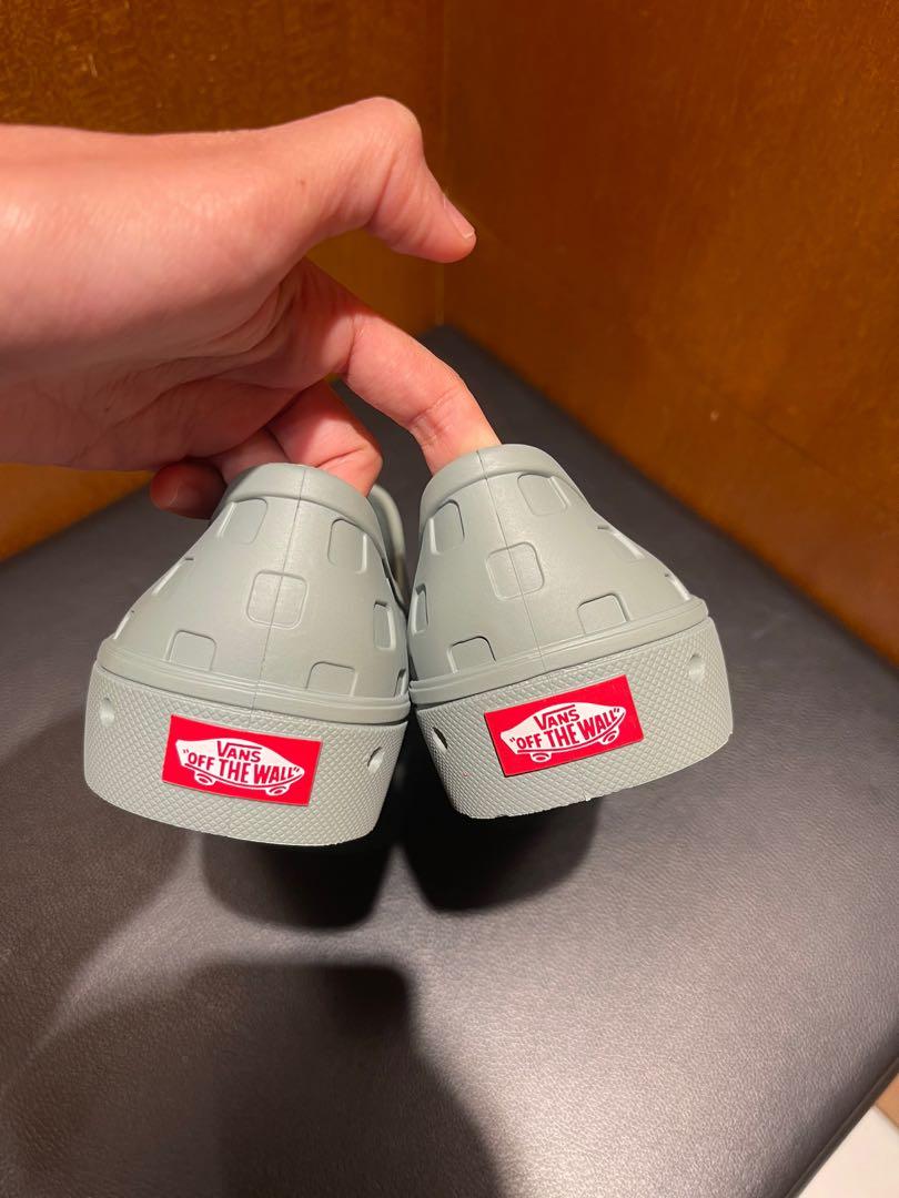 Mint vans slip best sale ons