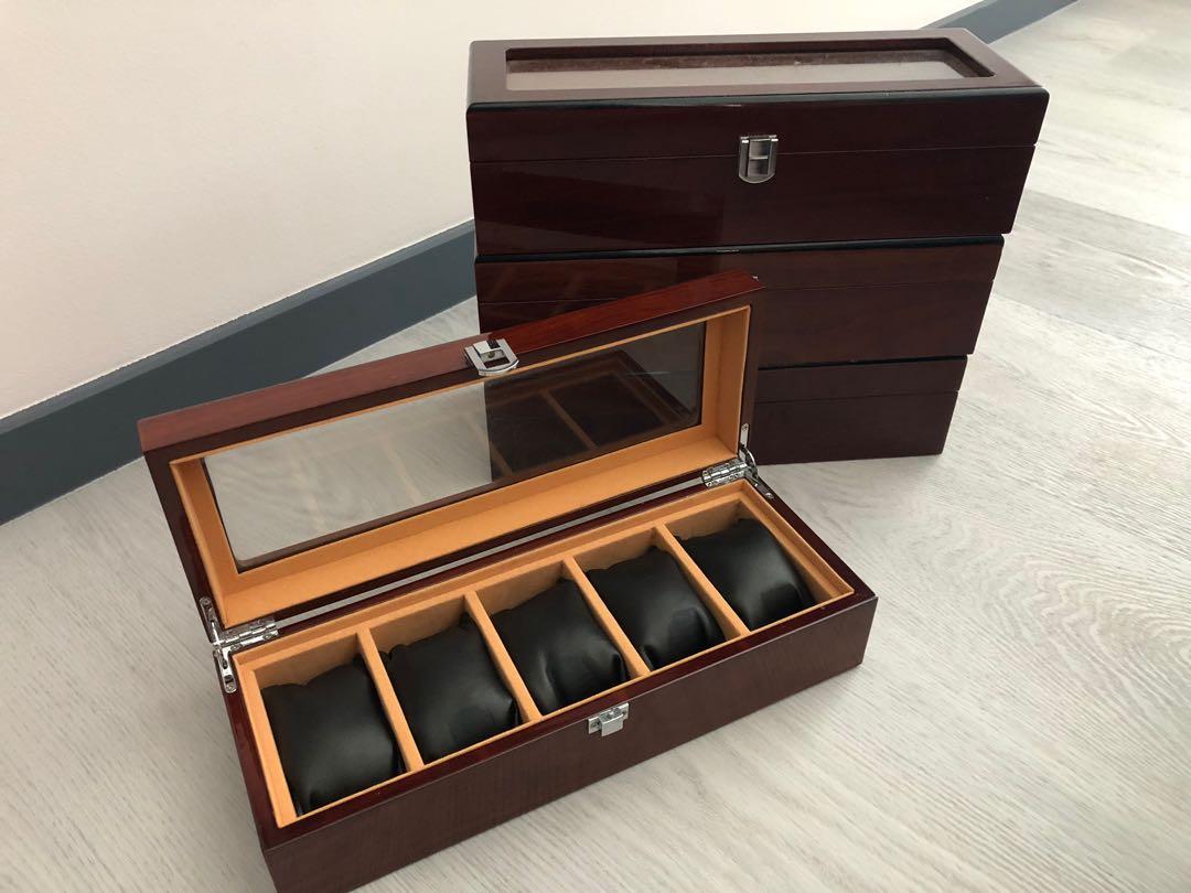 Wooden Watch Box for sale used