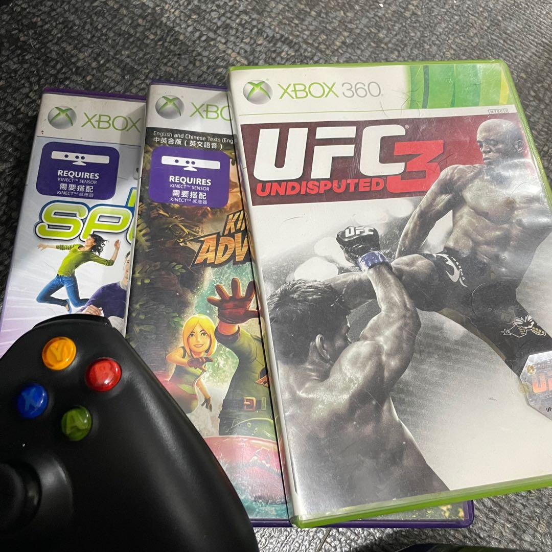 Xbox 360 (250gb) with Kinect and games (Category: Xbox) located in General Trias. Submitted by samwhere (Listing ID 1140498432, Image 3). Description: -Xbox 360 (250 gb) -with free original games -with Kinect and 1 controller -This was barely used just stored in the closet -in good condition ☺️ -dm me your offers ✨.