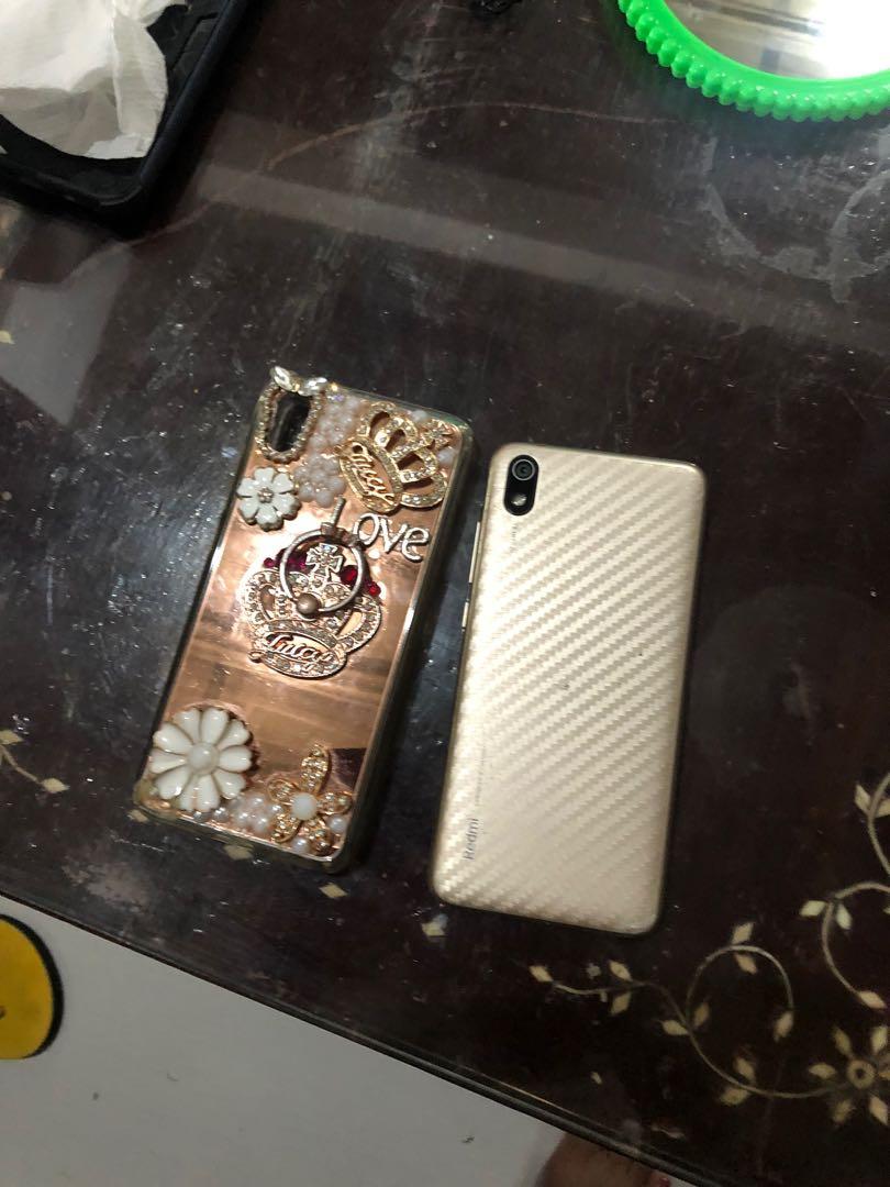 Xiaomi Redmi 7A (Category: Xiaomi) located in Angono. Submitted by fhlor02 (Listing ID 1140471545, Image 3). Description: Xiaomi Redmi 7A, Original, 95% new, gold, 3 Gb+ 32Gb, global version already, updated to Android 11 pixel experience plus official,but you can always put it back to stock rom if you want , with front tempered glass and carbon fiber film laminate at the back, with 1 free Rhinestone case.