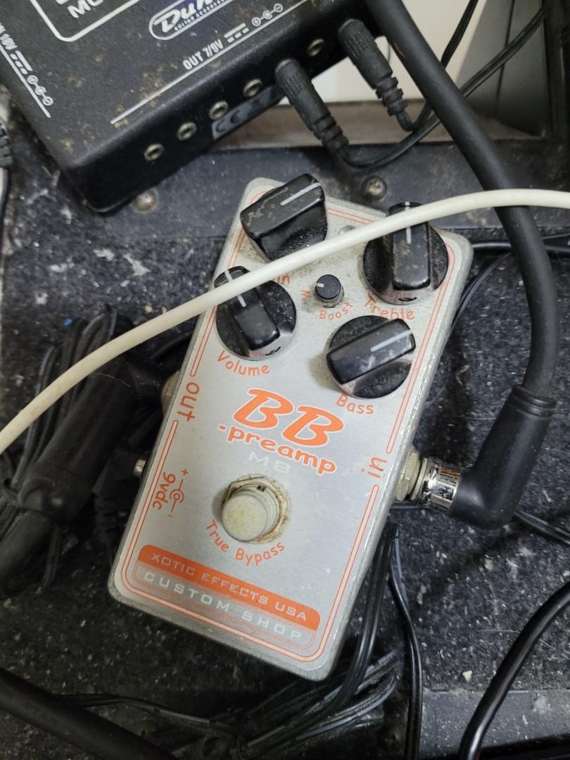 xotic bb preamp mb rarely use guitar bass, 興趣及遊戲, 音樂、樂器