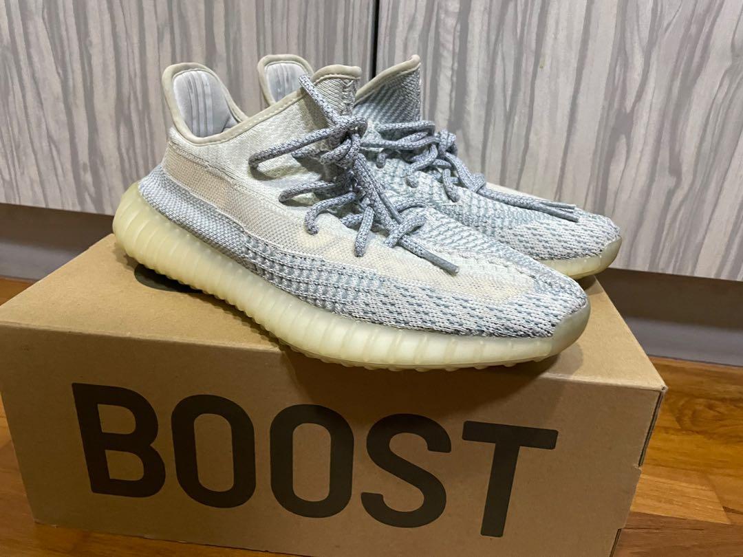 yeezy cloud white size 9