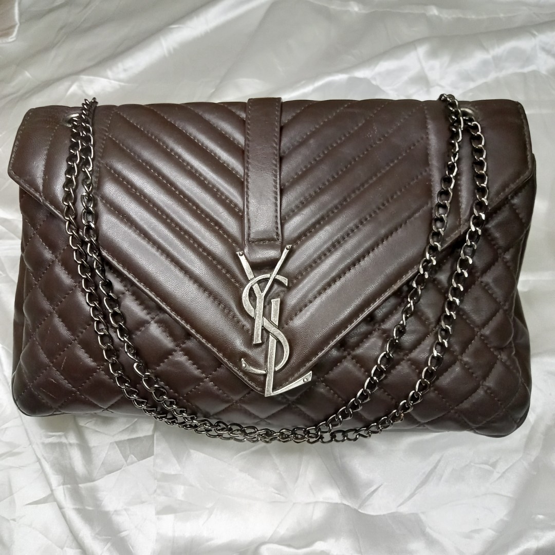 Ysl soft envelope top bag