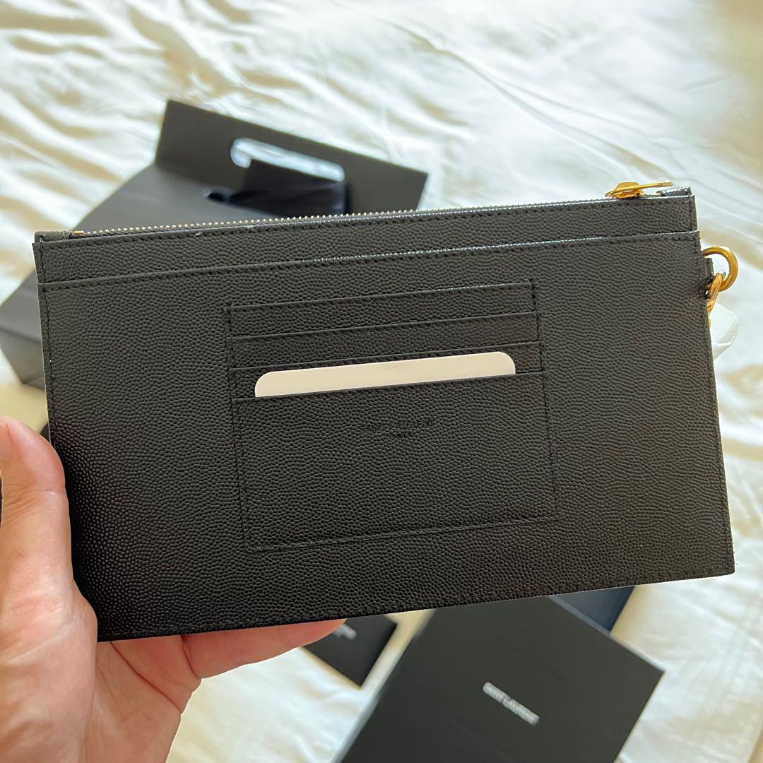 Large YSL Monogram Bill Pouch // Updated Review ( Wear & Tear 1