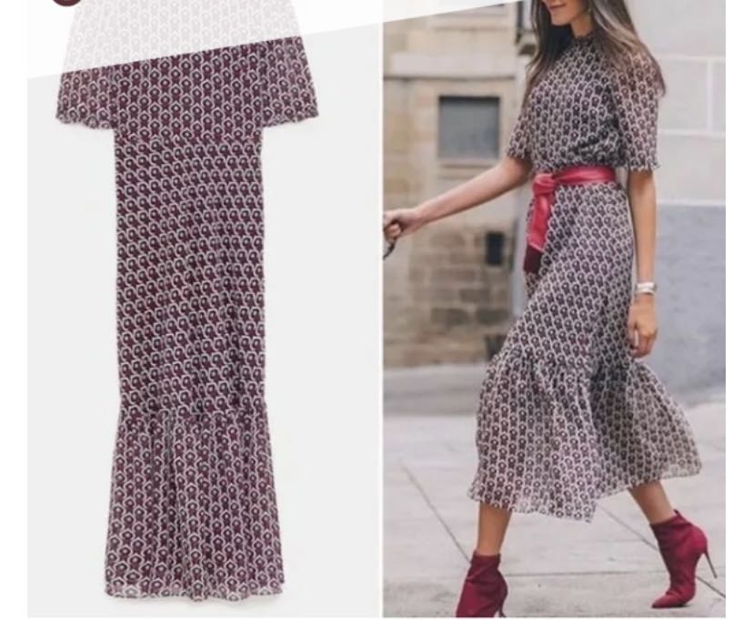 Zara sale heart dress
