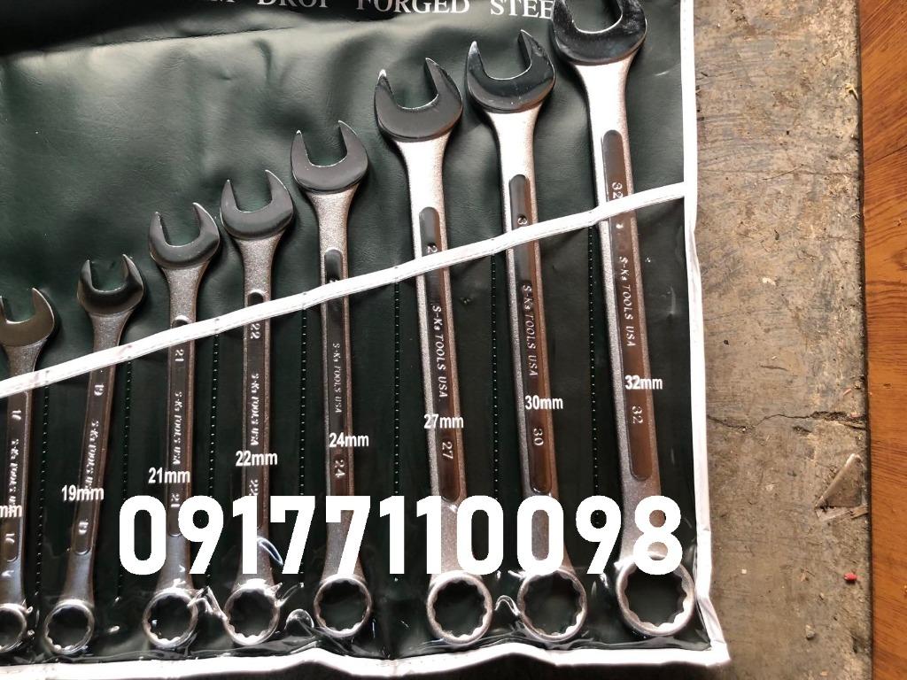 16 pcs Combination Wrench Set (Category: Construction Tools & Equipment) located in Manila. Submitted by joeyroque09 (Listing ID 1135125334, Image 3). Description: For more information and fast transactions, contact 09177110098. Location: Mayhaligue St. Abad Santos, Manila Waze: Takezo Industrial Supply (Tondo, Manila) Land mark: Uno High School 126 Medicion 2B, Imus, Cavite Waze: Takezo Industrial Supply (Imus, Cavite) Land mark: Sea Oil.