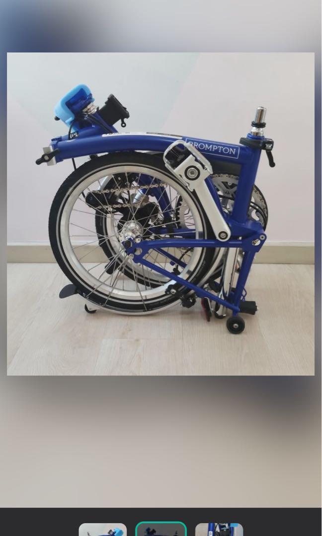 2022 Brompton m2l c line Piccadilly blue