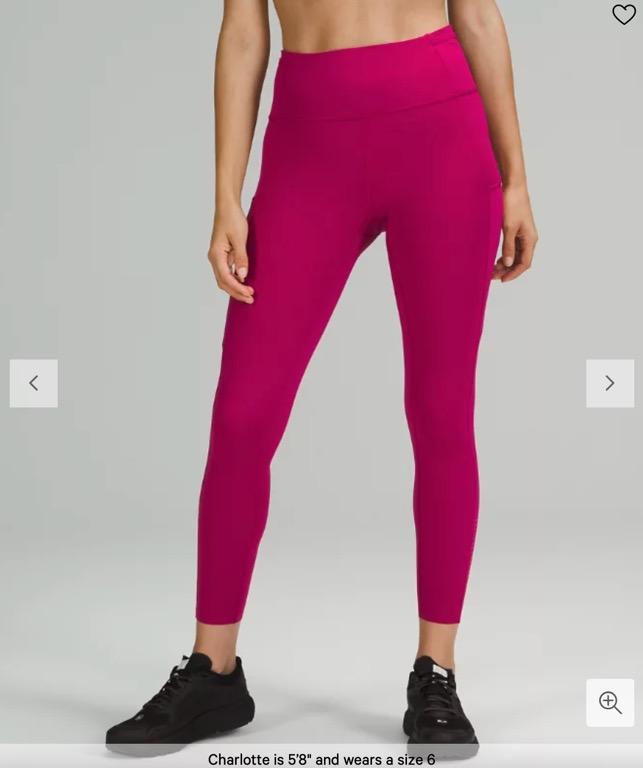 LULULEMON Fast and Free High-Rise Leggings II 25