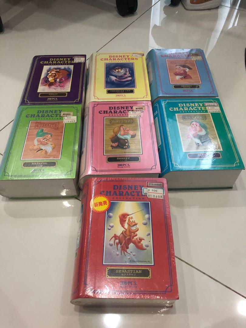 7 Disney Book Packing Jigsaw Puzzles (200 pieces), Hobbies ...