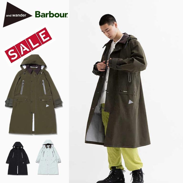 ジャケット・アウター barbour and wander CORDURA e vent Jacket Rain Coat Barbour Cordura E Vent Jacket Barbour X And Wander 3L