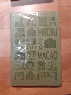 澳門觀光 皮革 精裝 筆記本