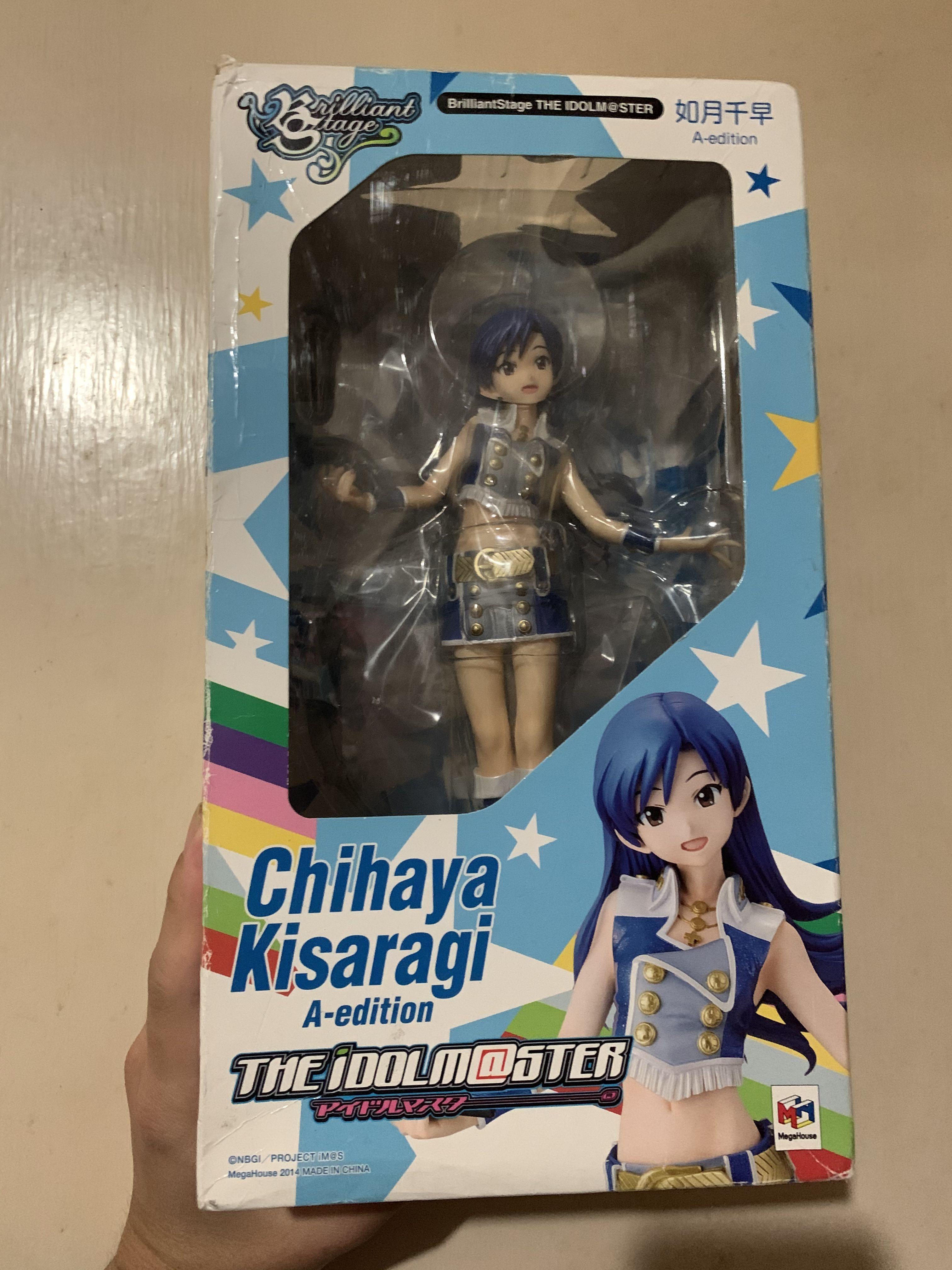 偶像大師系列如月千早a Edition 1 7 完成品連先着購入特典咪架brilliantstage The Idolmaster Chihaya Kisaragi Megahouse 興趣及遊戲 玩具 遊戲類 Carousell
