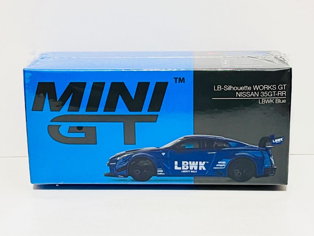 全新 未開封 MiniGT No. 299 Scale 1:64 1/64 比例 Mini GT 合金 車仔 日產 LB-Silhouette ...
