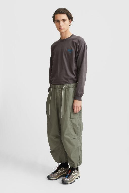 代訂SIZE M only NEIGHBORHOOD Wide Cargo pants, 男裝, 褲＆半截裙