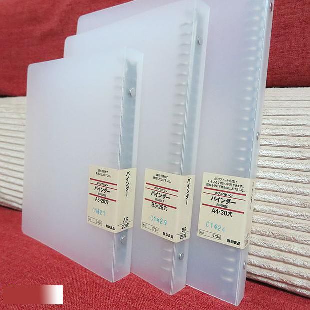 Muji binder sales