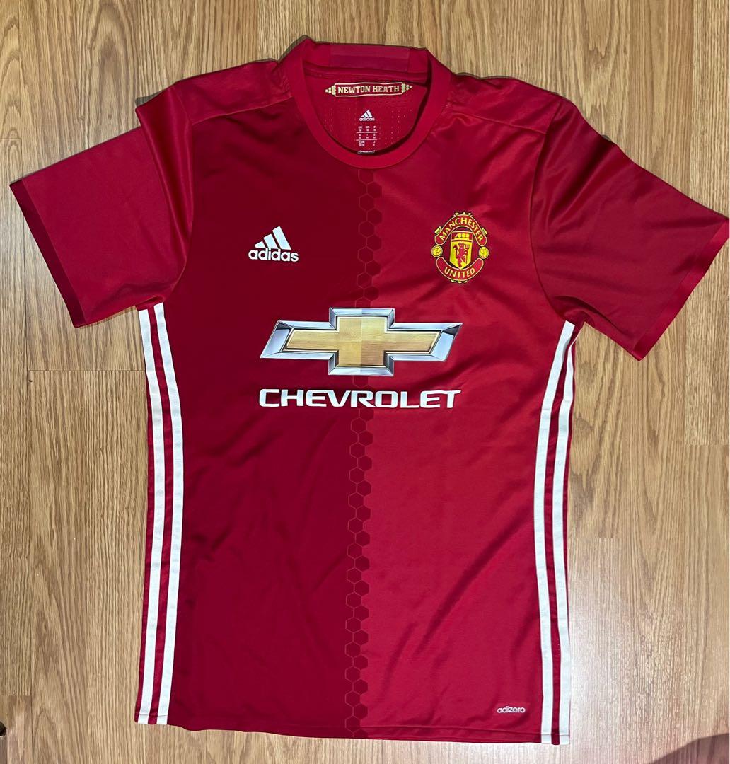 Adidas manchester united home shirt 2016 2017 mens hotsell