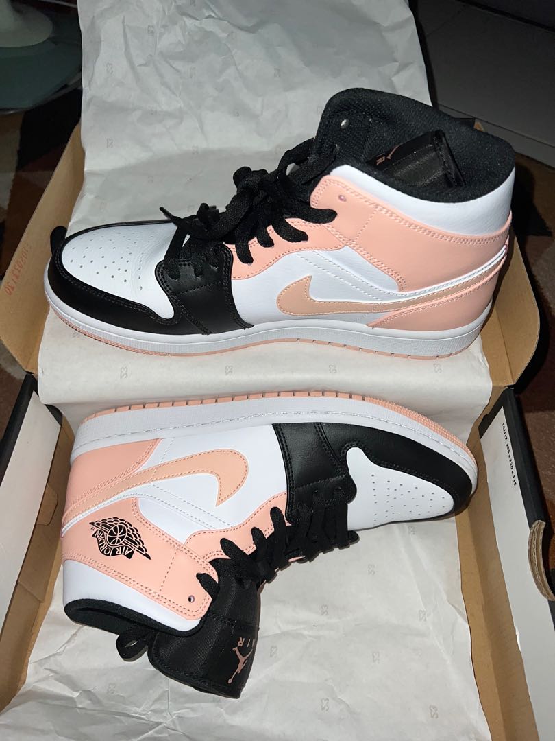 Jordan 1 sale mid crimson