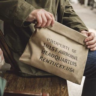 Vintage military online bags for sale