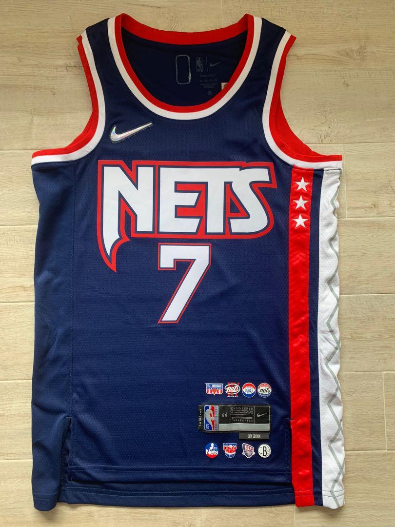 Brooklyn nets jersey, Men's Fashion, Activewear on Carousell