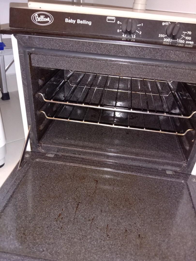 belling single electric fan oven