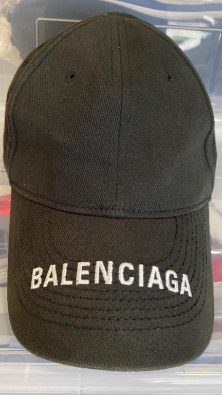 Balenciaga Cap, Embroidered Logo, Men's Fashion, Watches