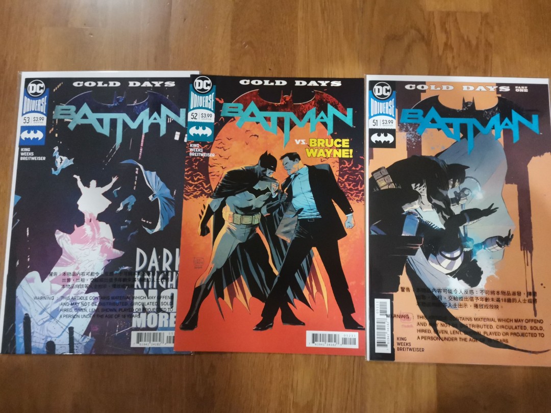 Batman 51,52,53, Hobbies & Toys, Books & Magazines, Comics & Manga on  Carousell