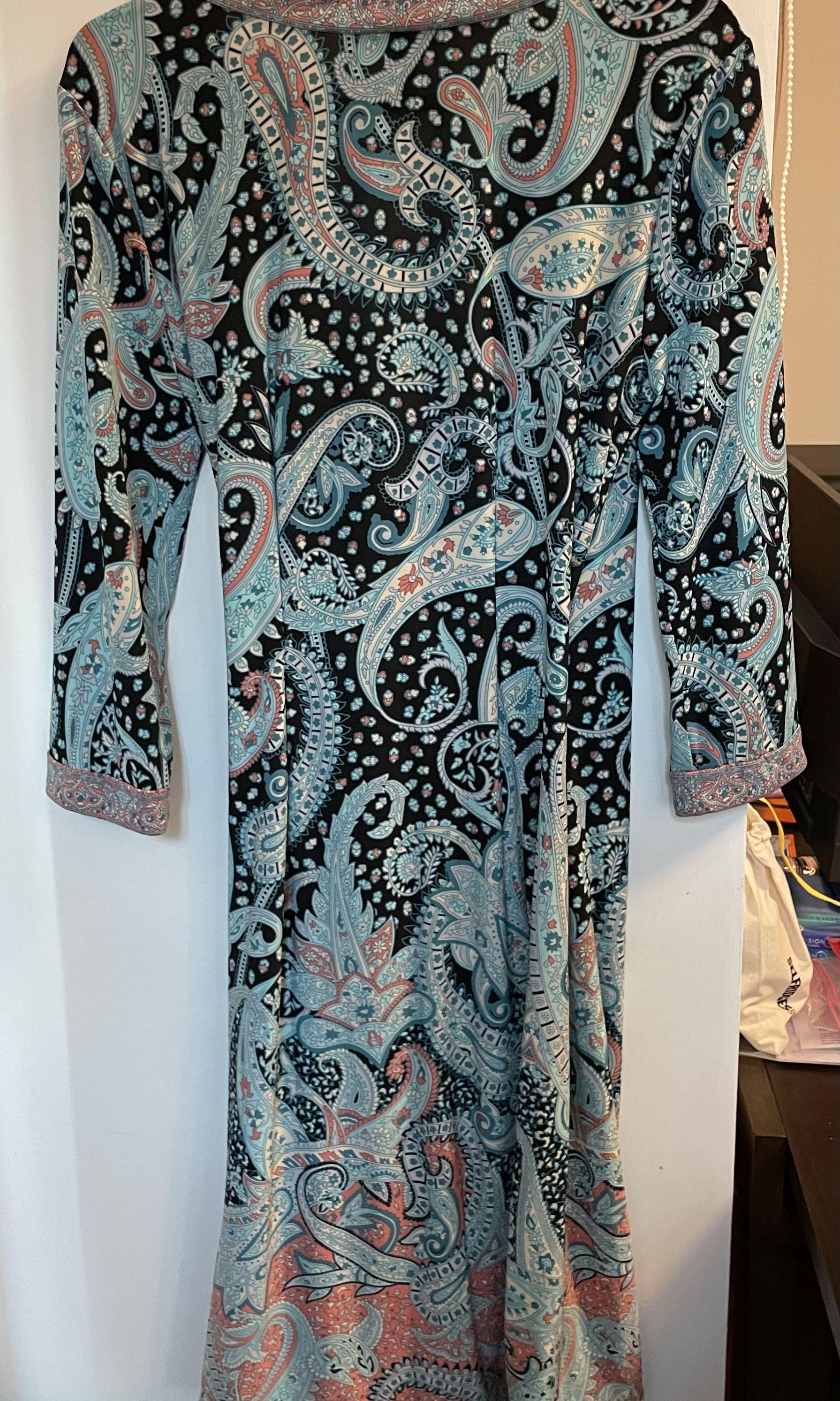 BCBG Maxazria Adele Wrap Dress Size S