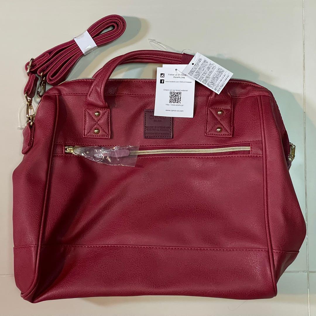 BN anello shoulder bag (red wine), Women's Fashion, Bags & Wallets