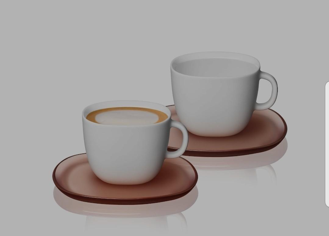 Nespresso Lume Cappuccino Cups