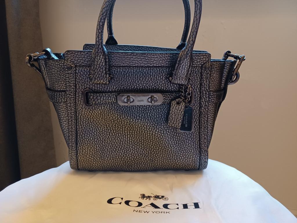 Coach swagger gunmetal online