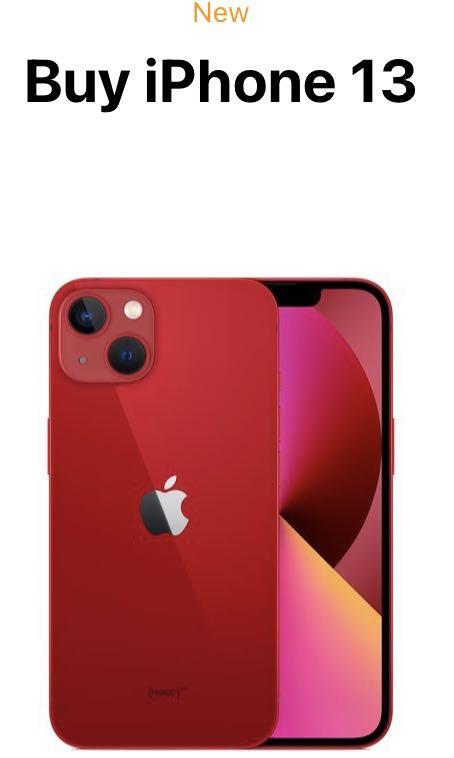 Brand New Unboxed Red 128gb Mobile Phones Gadgets Mobile Phones Iphone Iphone 13 Series On Carousell