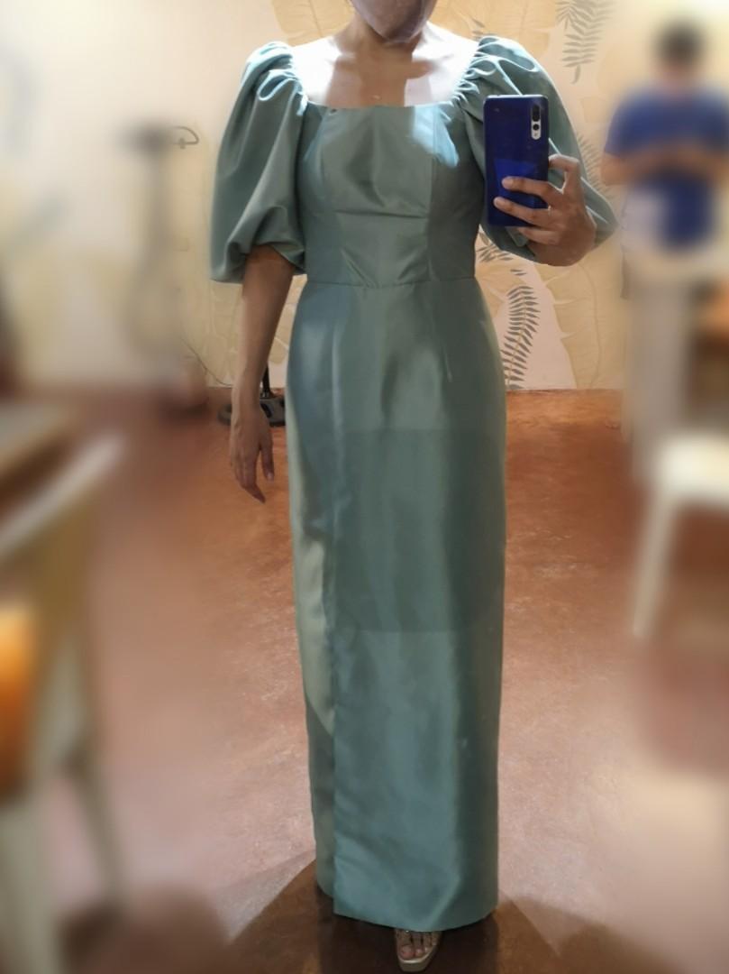 Zoo Label inspired Filipiniana Filipiana Custom Gown Dress Sage Green for Party Event, Women's Fashion, Dresses & Sets, Evening dresses & gowns on Carousell Zoo Label inspired Filipiniana Filipiana Custom Gown Dress Sage Green for Party Event, Women's Fashion, Dresses & Sets, Evening dresses & gowns on Carousell