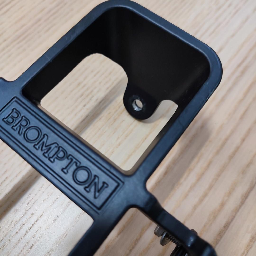 Brompton black rack and rear black mudguard blade, Sports Equipment ...