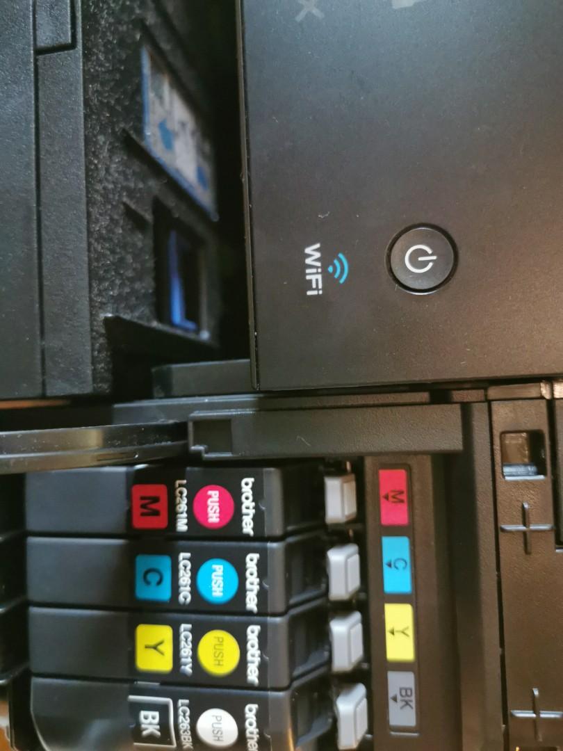 Brother print scan copy + new original cartridge, Computers & Tech