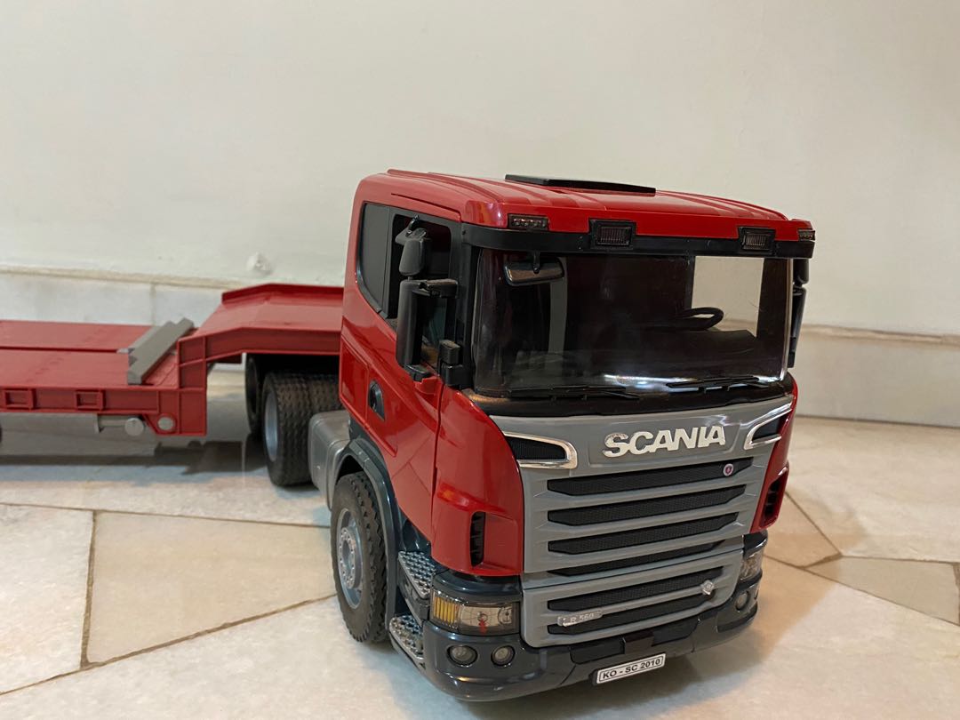 Bruder Scania Truck Tipping Trailer Conveyer Belt Hobbies