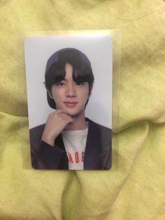 BTS JIN PTD PERMISSION TO DANCE ON STAGE LUCKY DRAW PHOTOCARD