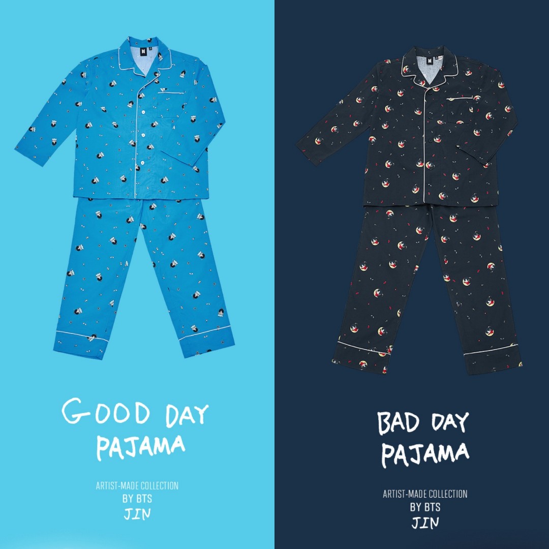 100%新品格安BTS JIN ジン　GOOD DAY PAJAMA パジャマ　M ルームウェア・パジャマ