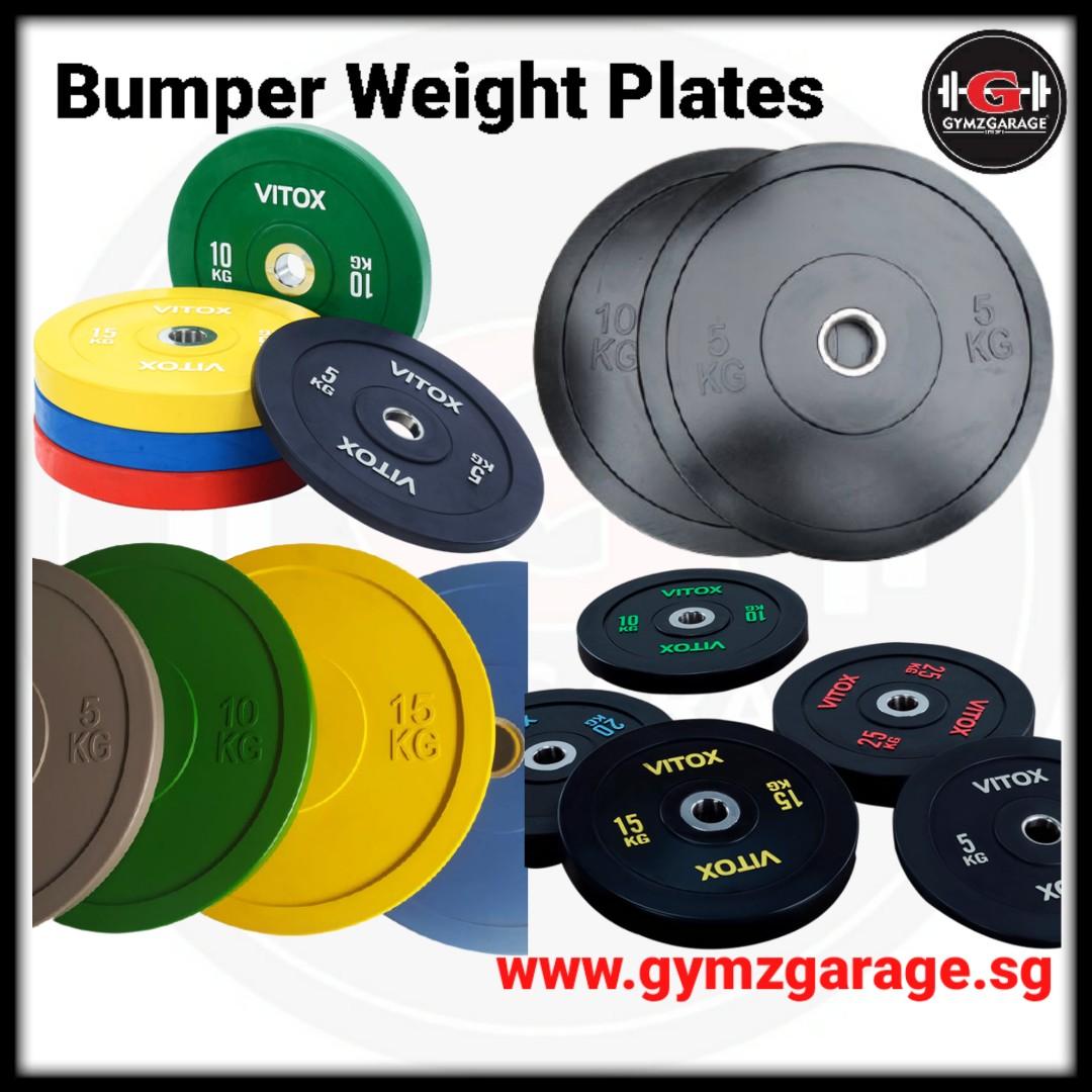 Home gym set rubber plates sales