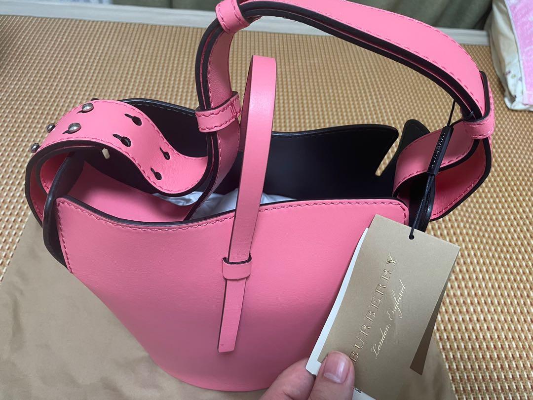 Burberry bucket bag pink new arrivals