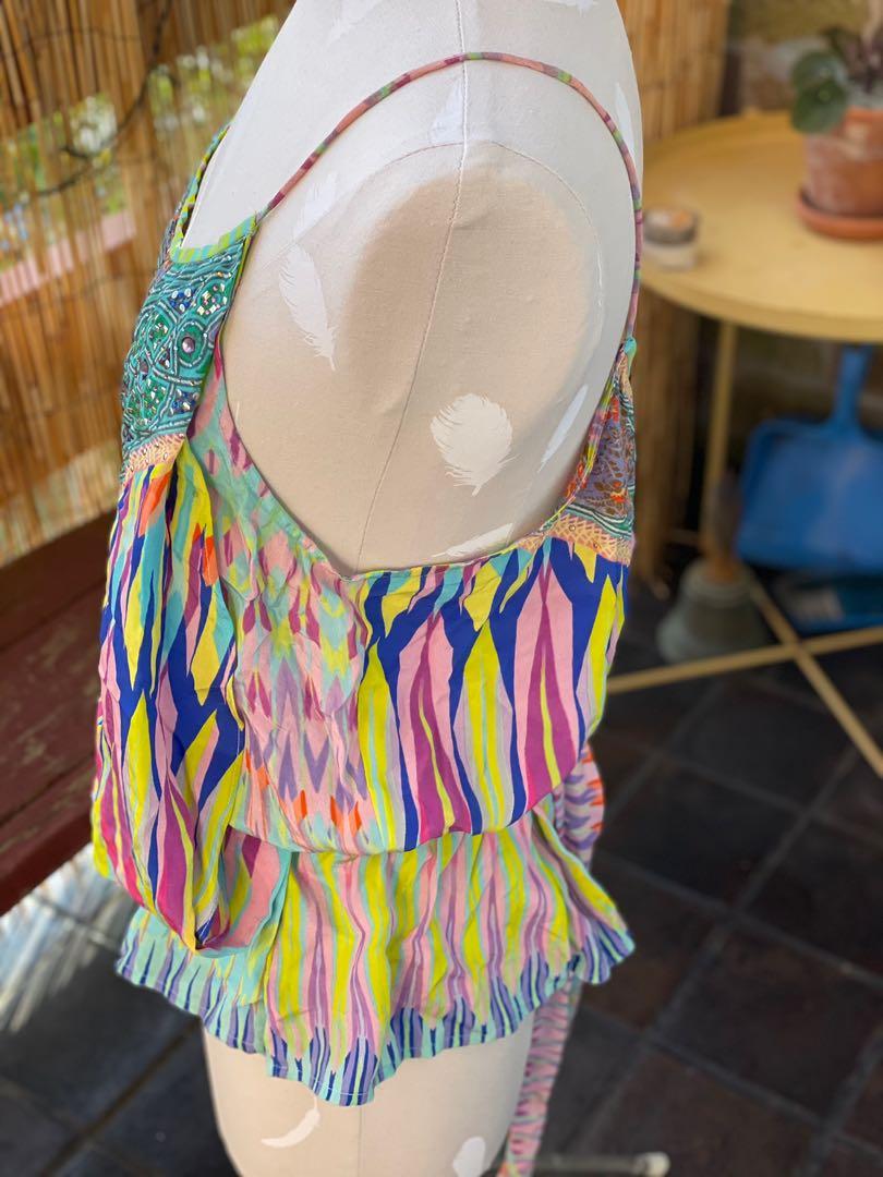 Camilla top (Category: Women's Clothes) located in Zetland. Submitted by sakurazstuff (Listing ID 1135116350, Image 3). Description: Excellent condition. Worn once. .