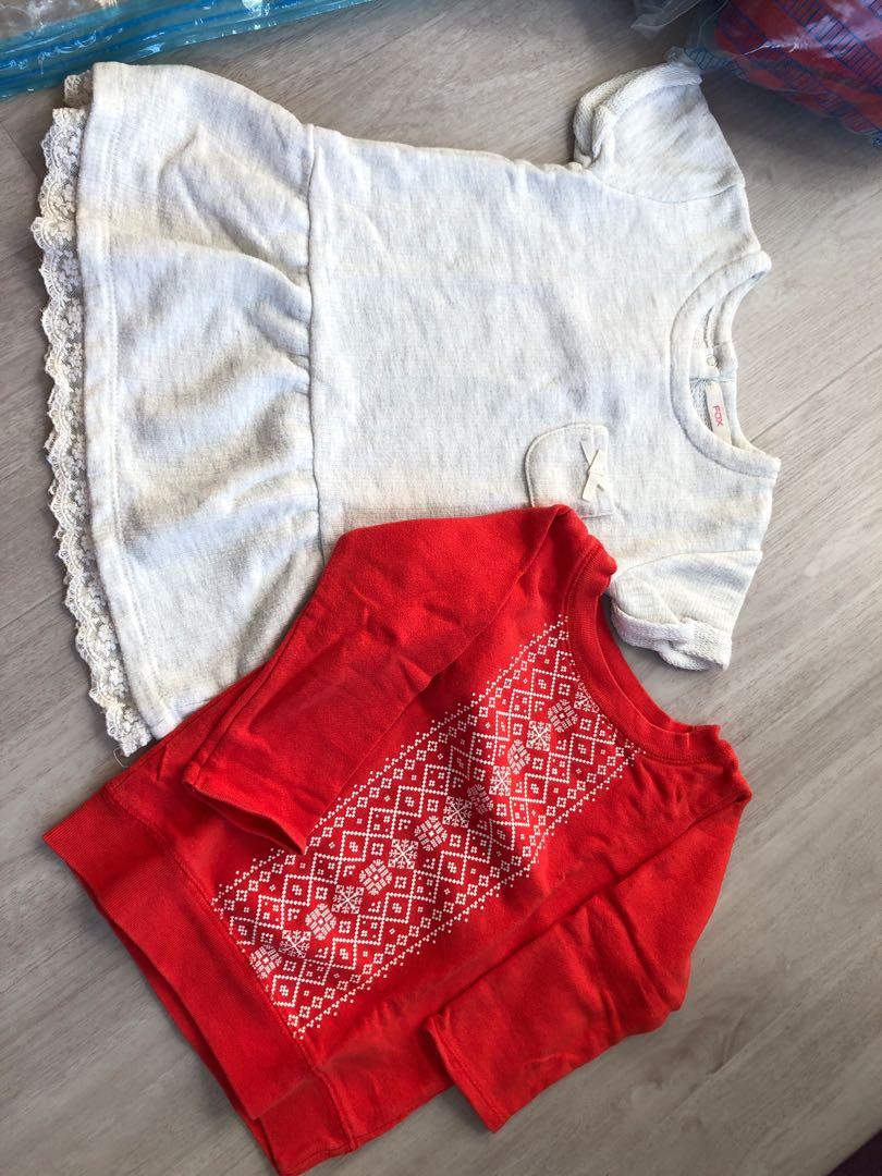 carters red sweater