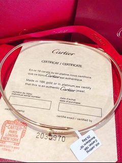 CARTIER LOVE BANGLES RINGS  Collection item 3