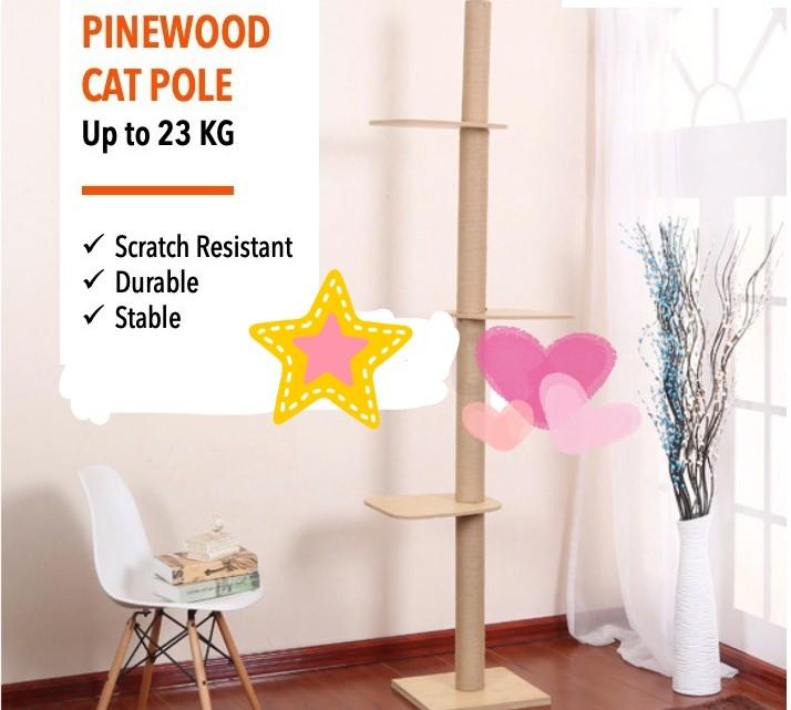 floor to ceiling cat tree diy