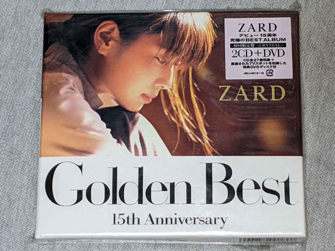 日本版CD ZARD Golden Best ～15th Anniversary～ 【初回限定盤