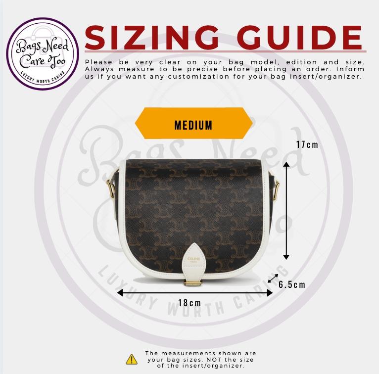 Celine sales bag organizer