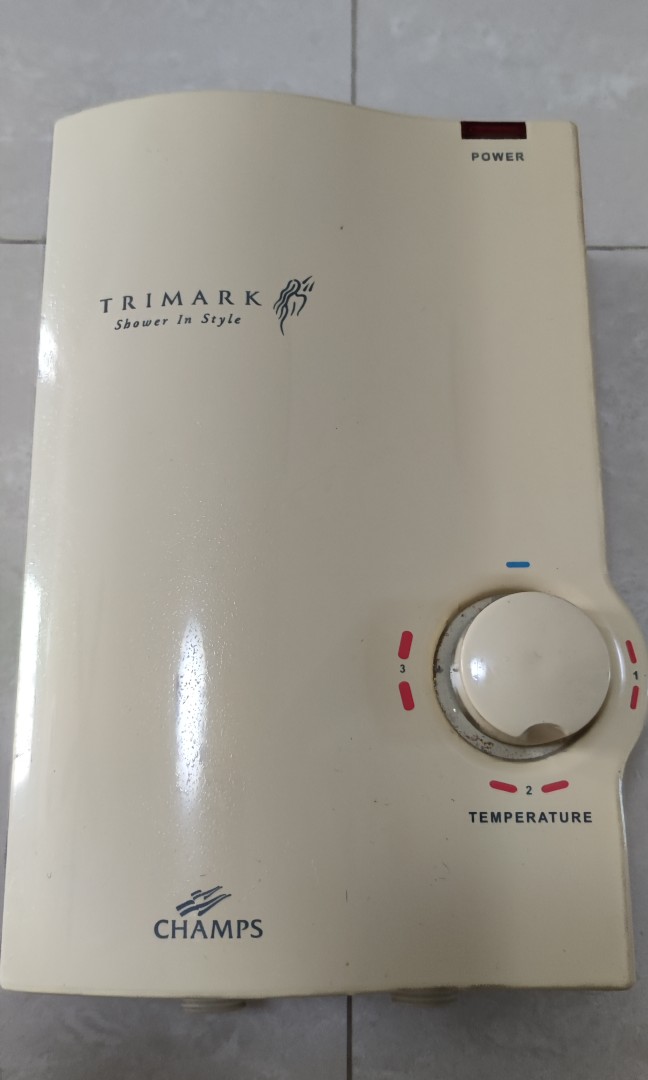 Champs Trimark instant electric water heater, TV & Home Appliances