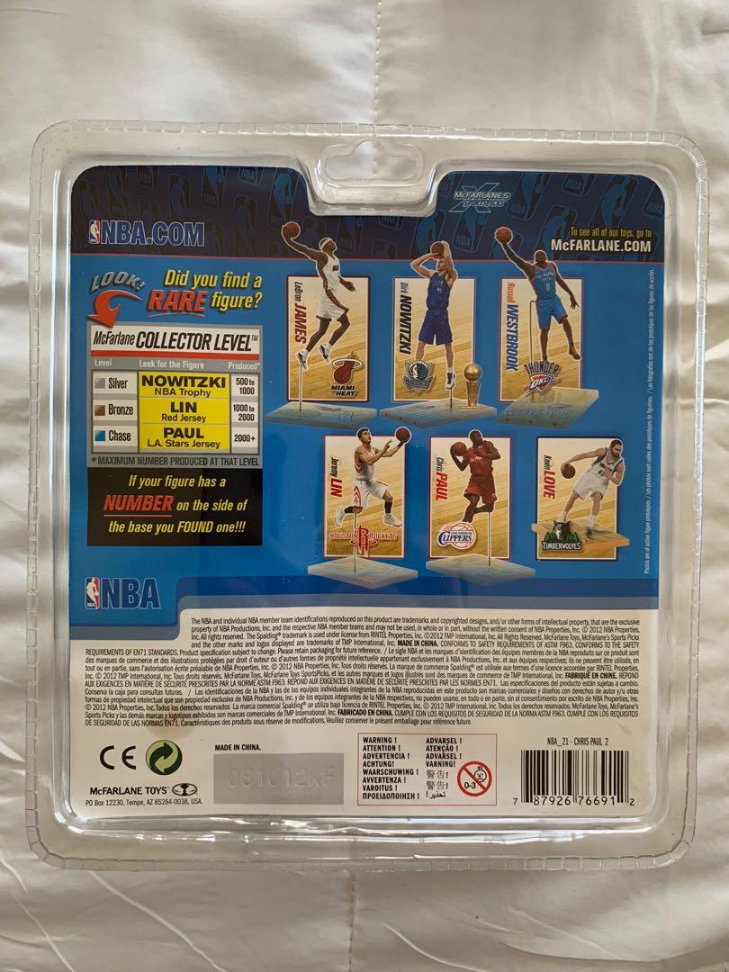 Chris Paul McFarlane NBA Figure Series (Category: Figurines & Statues) located in Pasig City. Submitted by joeytanyag (Listing ID 1135083538, Image 2). Description: Mcfarlane NBA Chris Paul 3 Los Angeles Clippers Basketball figure.